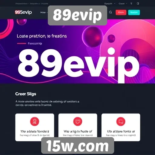 Acessibilidade e usabilidade do site 89evip analisadas